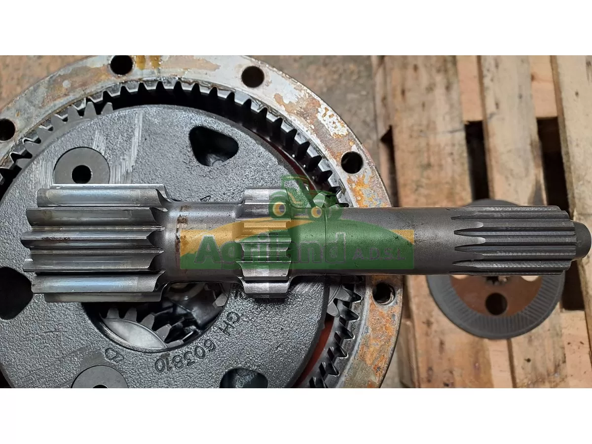 REDUCTEUR ARRIERE GAUCHE COMPLET (TROMPETTE,CARTER D ESSIEU, ARBRE, PORTE SAT, SATELITTE, DEMI ARBRE)