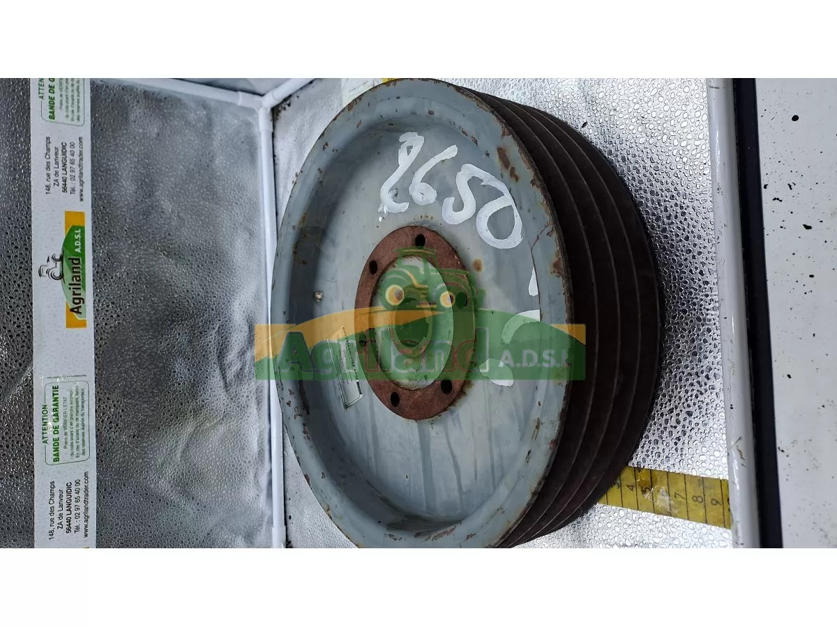 POULIE MENANTE (MOYEU CLAVETTE) DIAM EXT 320 4 GORGES