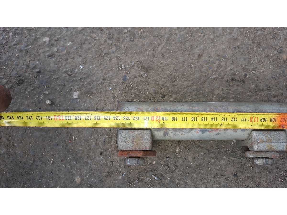 BRAS PORTE PEIGNE LONGUEUR 1240MM  (TOURNANT A GAUCHE) AVEC SUPPORT DE PEIGNE COMPLET