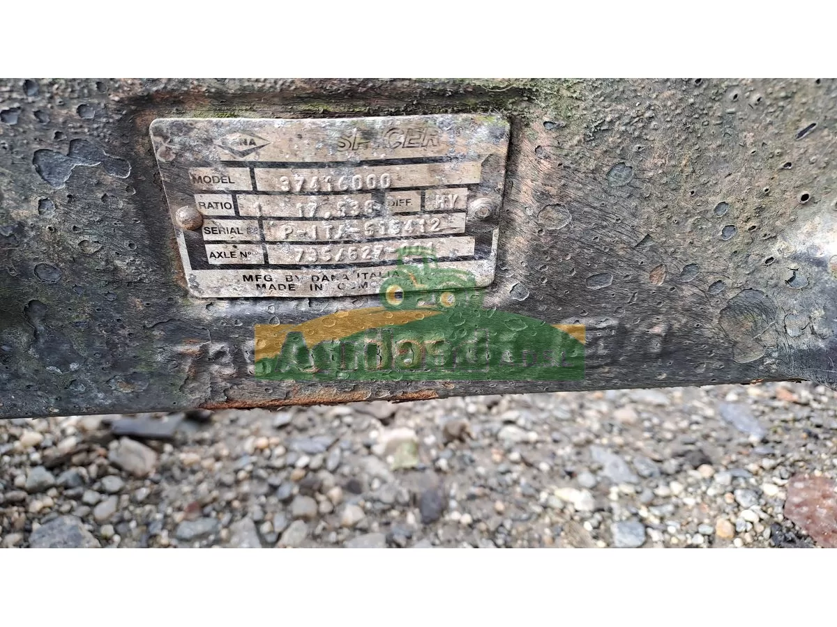 PONT AVANT COMPLET VALTRA N122 OCCASION