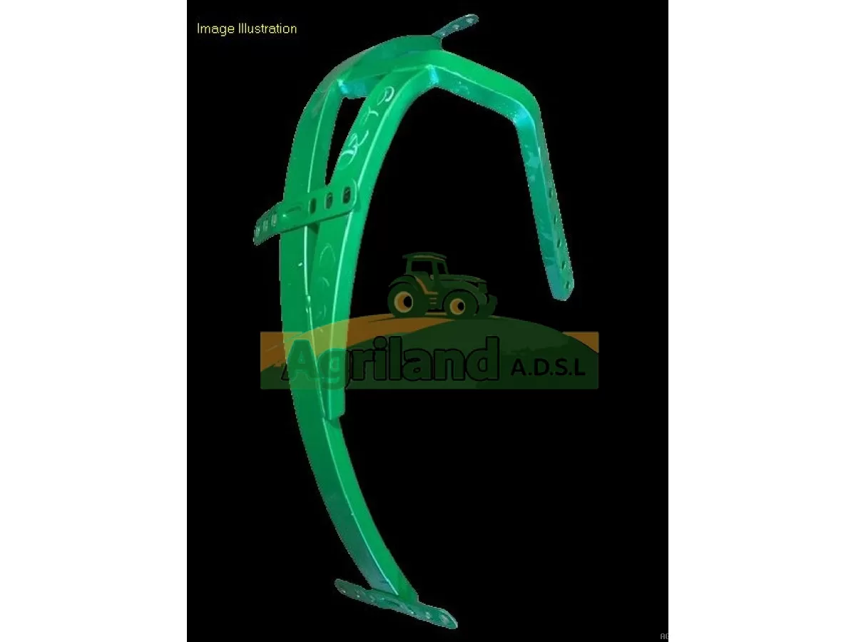 SUPPORT DE GARDE BOUE GAUCHE 