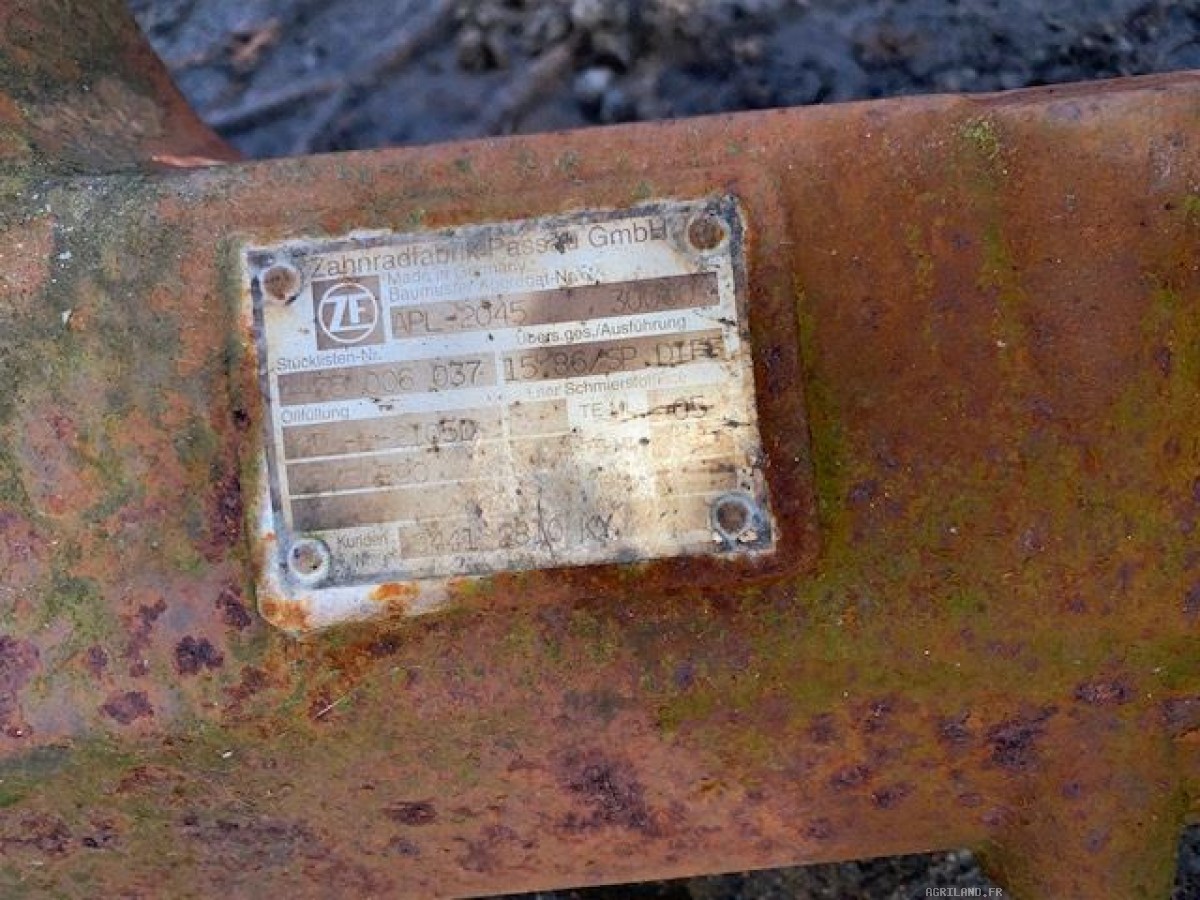 PONT AV SANS REDUCTEUR ET SANS COUPLE CONIQUE APL 2045