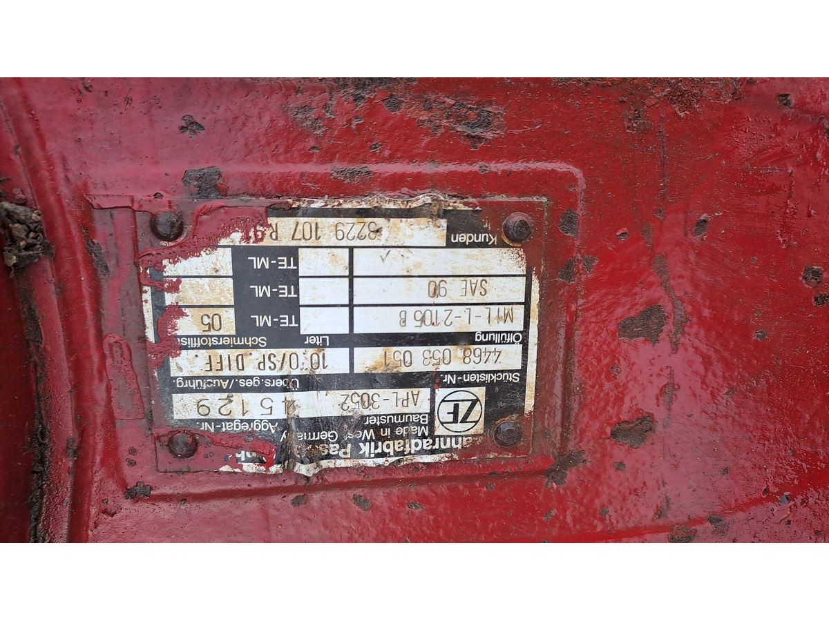 PONT AV AVEC REDUCTEUR DROIT APL 3052