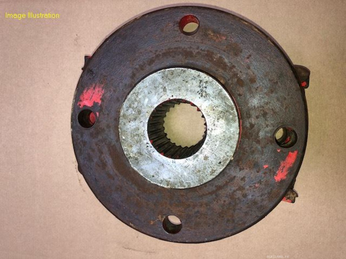 PORTE DENT CENTRAL  AXE 22 CANNELURES DIAM 44 