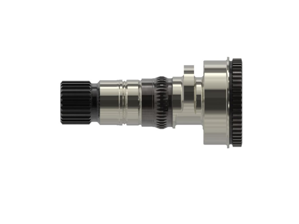 ARBRE DE POMPE HYD AVEC PIGNON