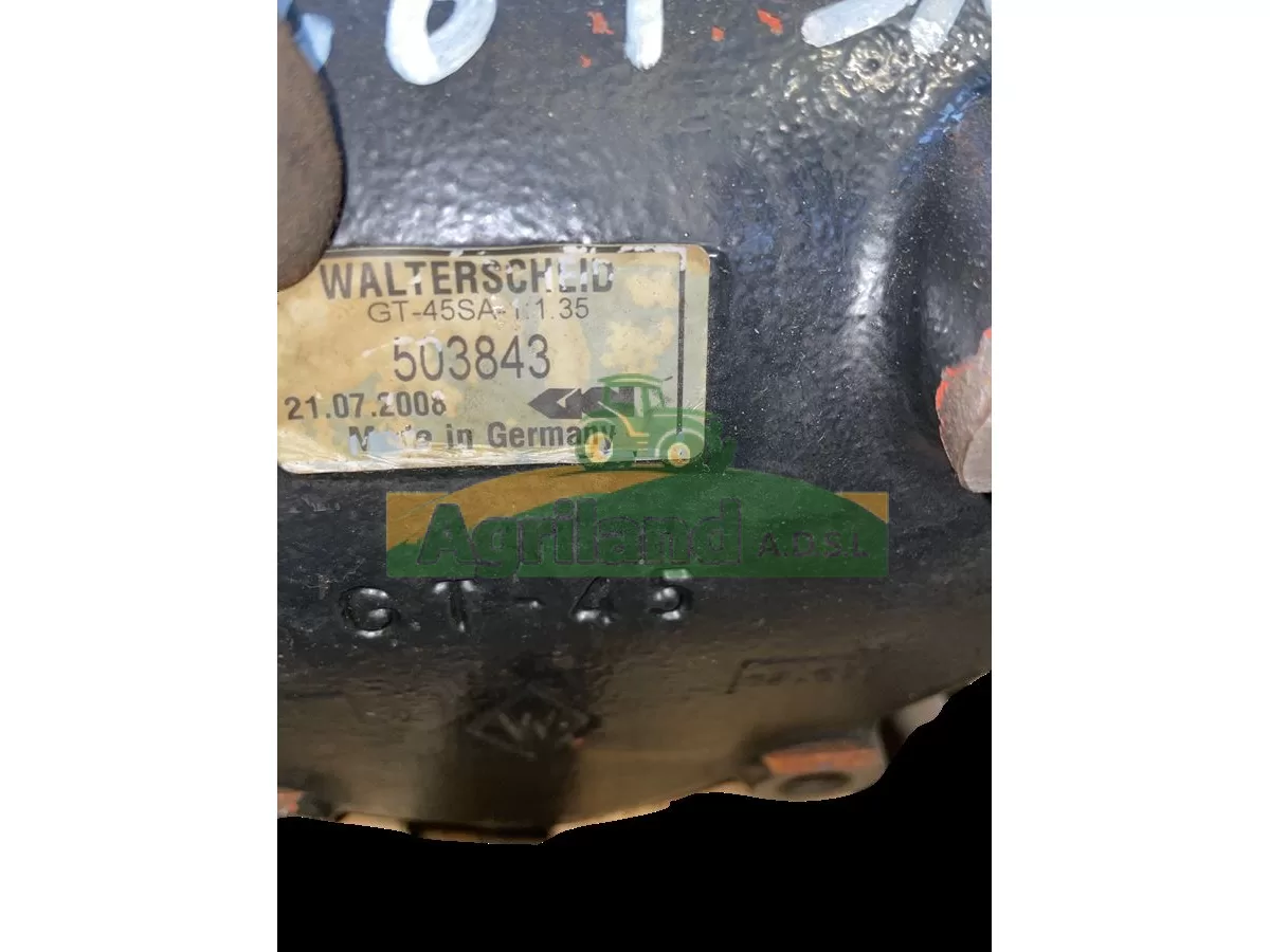 CARTER VIDE DE TETE GYRODINE WALTERSCHEID GT-45SA  AVEC ARBRE