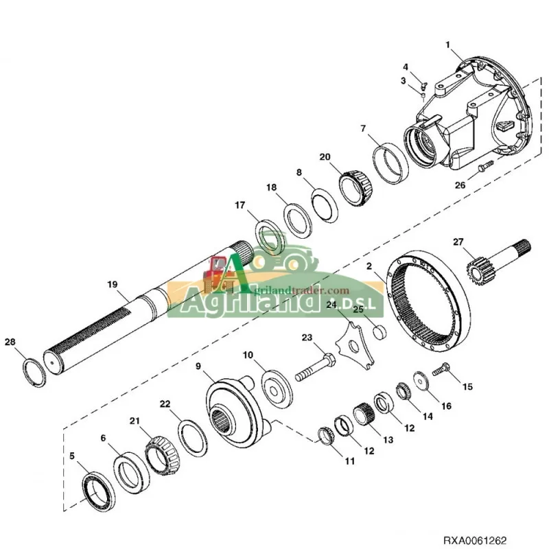 Trompette John Deere 7710