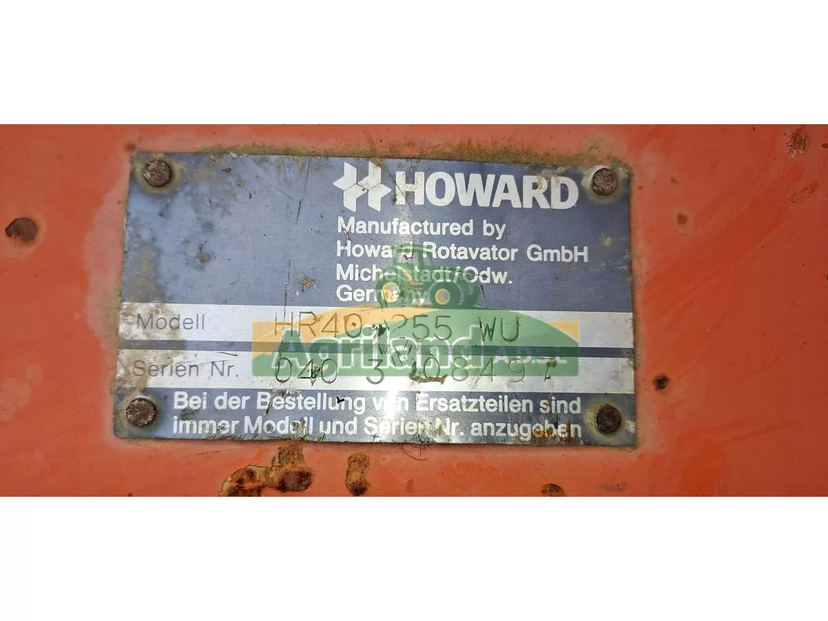 HOWARD  HR 40 255 WU