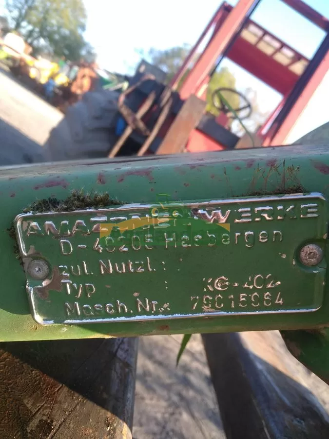 AMAZONE KG 402 