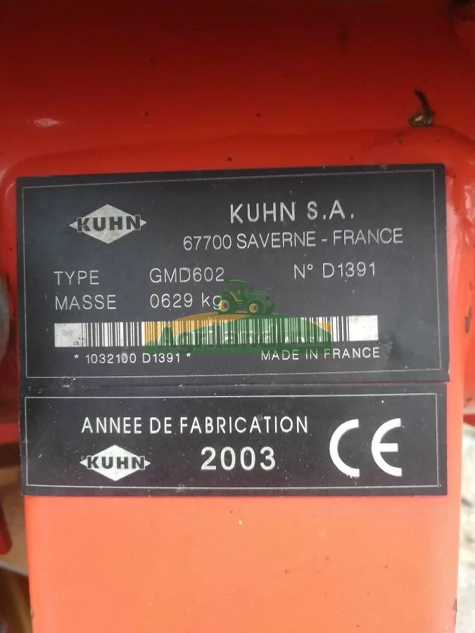 KUHN GMD 602